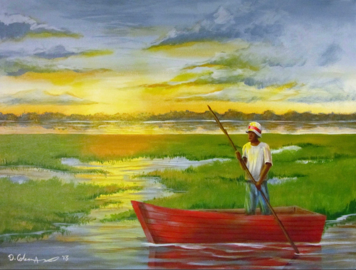 “Cruisin’ Da Creek” by Dana Coleman