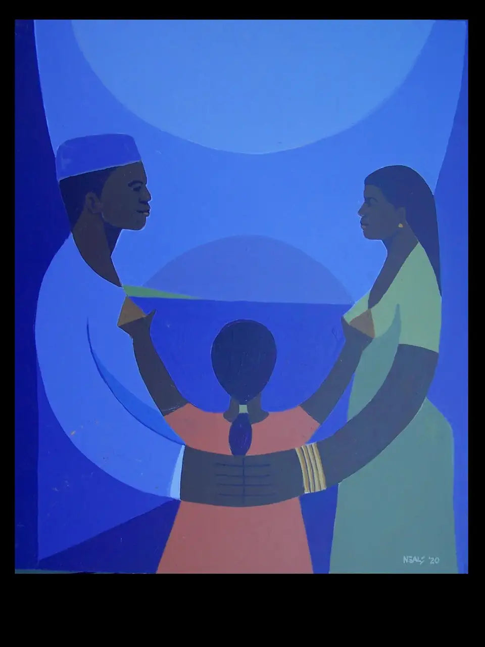 “Black Family” by Otto Neals
