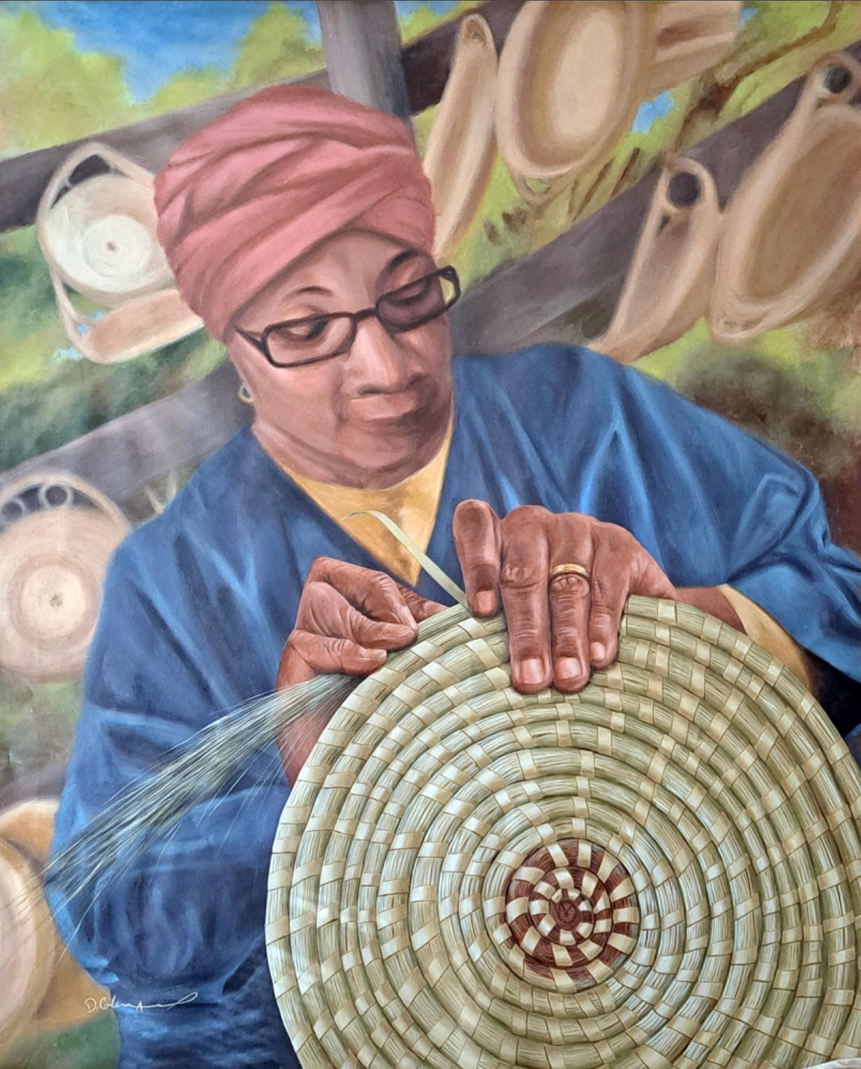 “Sweetgrass Legacy” by Dana Coleman