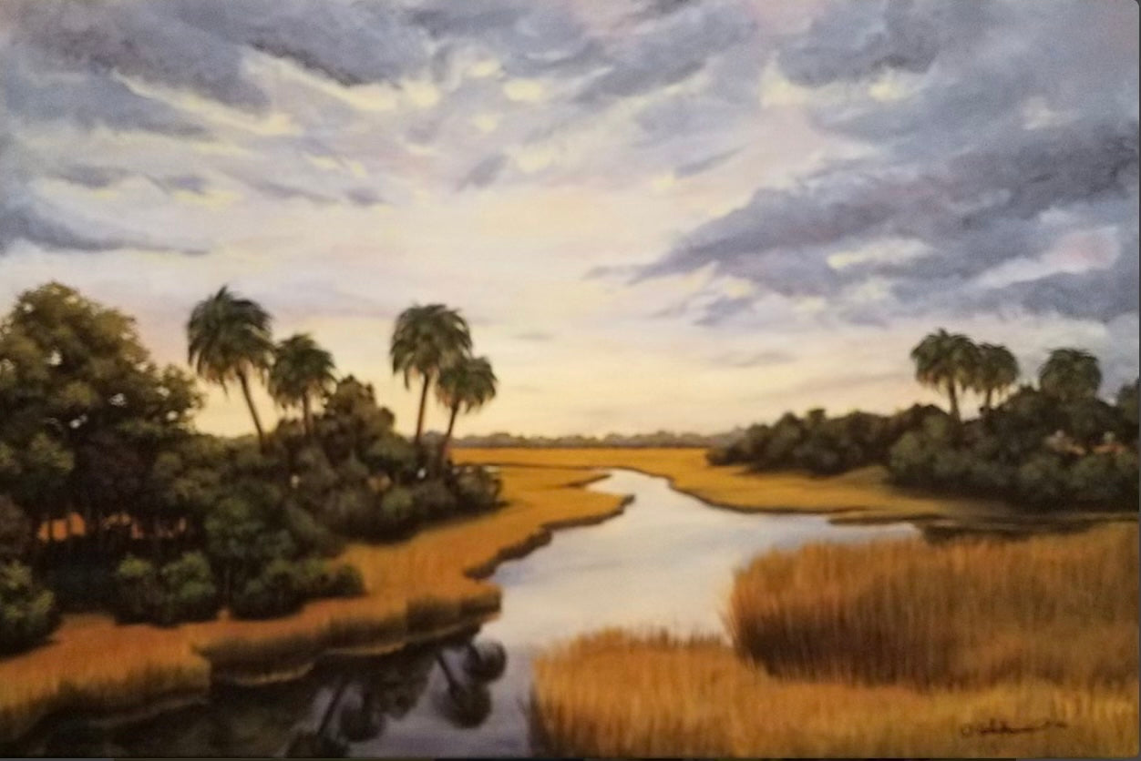 “Palmetto Marsh” by Dana Coleman
