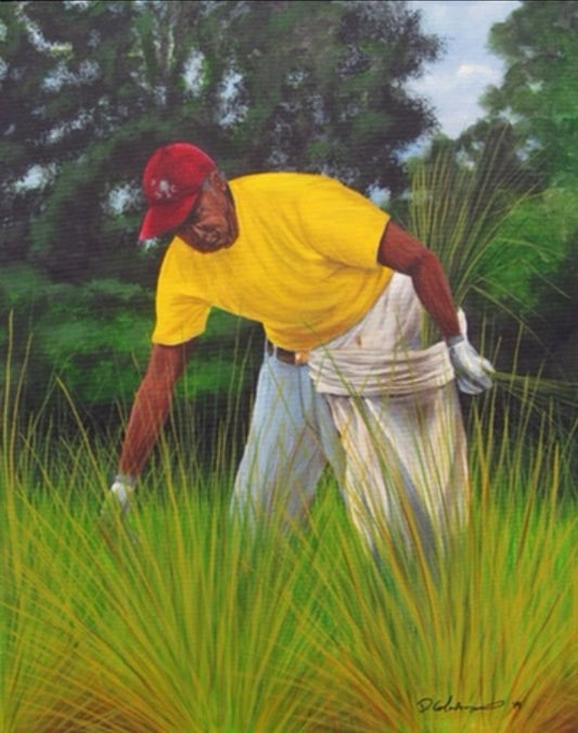 “Sweetgrass Pickin’” by Dana Coleman