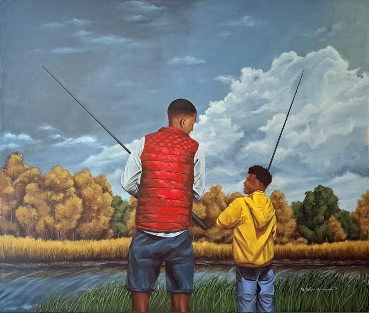 “A Father’s Lesson” by Dana Coleman