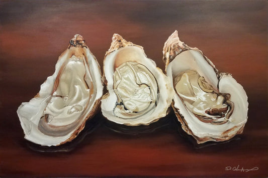 “Oyster Trio” by Dana Coleman